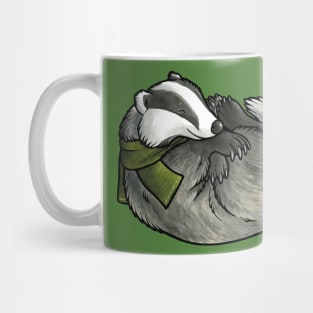Sleepy badger Mug